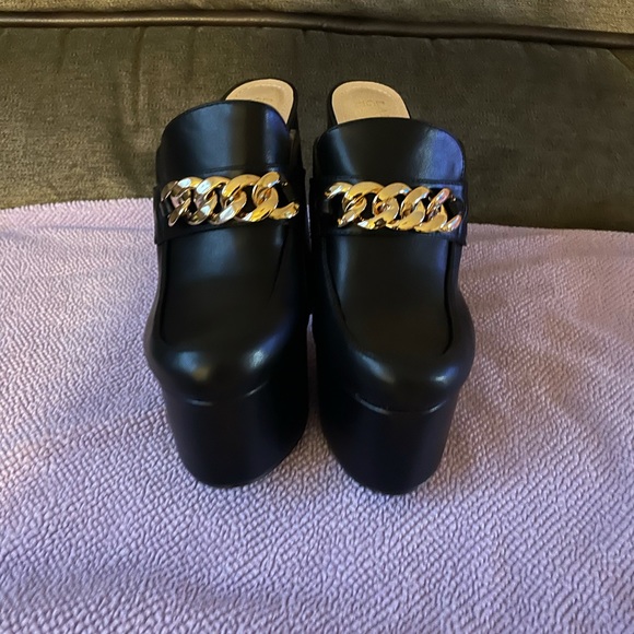 Black Dolls Kill platform mules size 9 - Picture 2 of 4